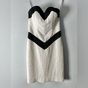 Vintage Terence Nolder Saks Fifth Avenue Strapless Dress 1980s